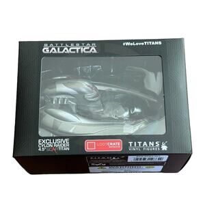 Loot Crate Exclusive 4.5 Cylon Raider Battlestar Galactica Titans Vinyl Figure